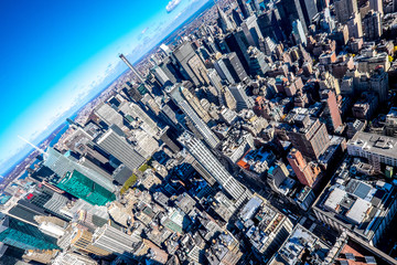New York City Manhattan from above