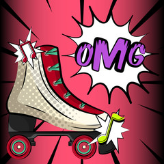 Pop art illustration