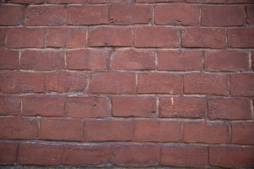 orange red brick texture wall