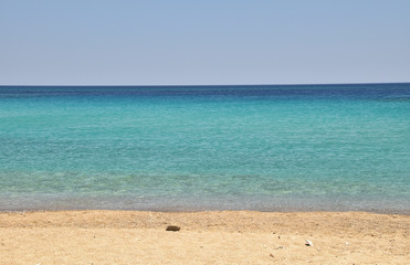 Fototapeta na wymiar Mediterraneo Egeo Karpathos