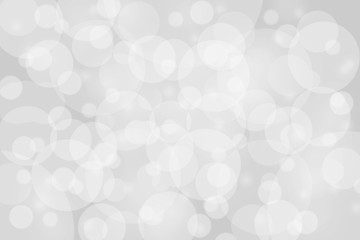 Light abstract background with blurry circles texture