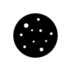 Cookie icon, logo isolated on white background