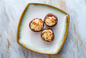 Italian Stuffed Mushrooms Cheese
