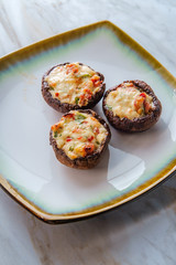 Italian Stuffed Mushrooms Cheese