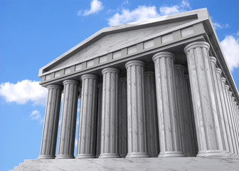 Ancient Greek Temple - 3D