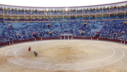 Möbelaufkleber Bull Fighting Madrid Spain San Isidro  © Drew