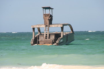 Boote in Wellen