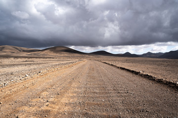 camino desierto