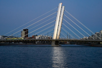 Fototapeta premium bridge over river