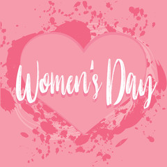 Womens day card