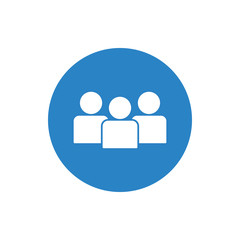 Isolated avatars block silhouette style icon vector design