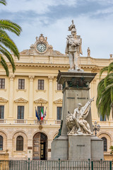 Obraz premium Statue of Vittorio Emanuele II