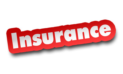 Fototapeta premium insurance concept 3d illustration isolated