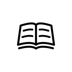 Vector illustration, book icon design