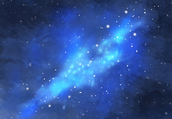 Obraz premium background galaxy material color texture