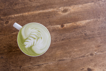 cut in half on wooden background