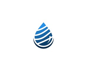 Water drop logo