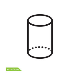 Geometry icon vector design template