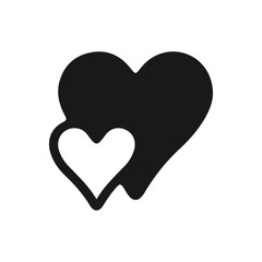 heart isolated on white background