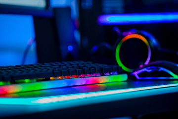 esport rgb mouse and keyboard © ryanking999
