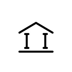 Vector illustration, bank icon design
