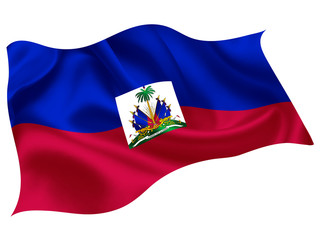 ハイチ　  国旗　世界　アイコン