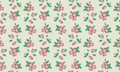 leaf and floral Unique design, for floral spring pattern background template design.