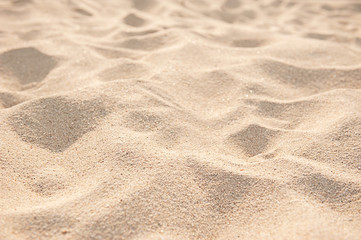 Fototapeta na wymiar Closeup Sea Sand texture Sandy beach background