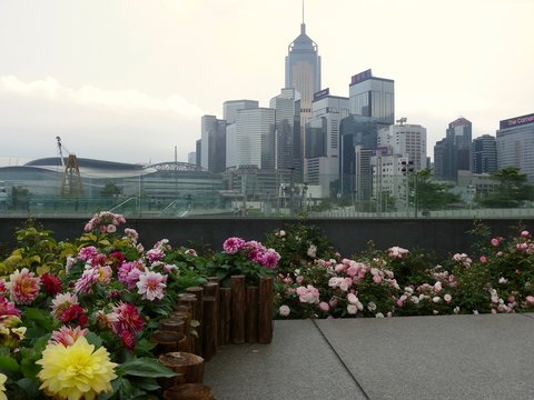 Victoria Harbour in Hong Kong