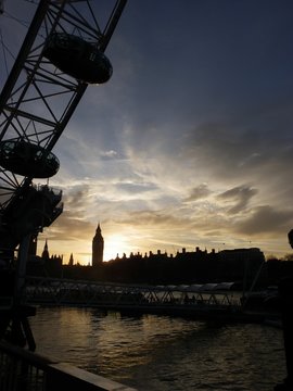 London at dawn