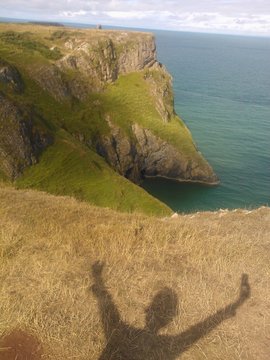Swansea cliff