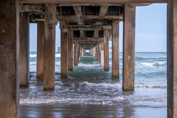 Summer at Texas gulf coast