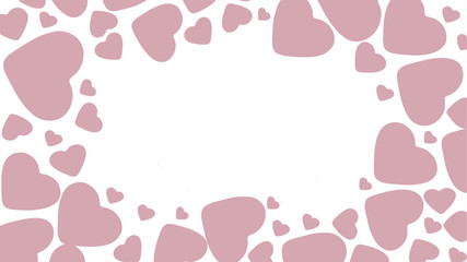 pink hearts 
