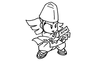 陰陽師、塗り絵