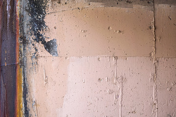 Old grunge texture painted cement wall background theme urban decay