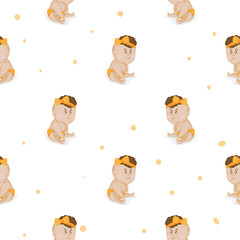 baby graphic pattern wallpaper object