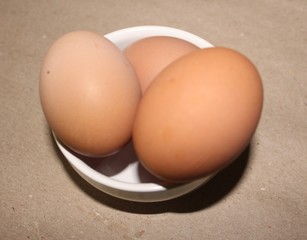 eggs in a bowl