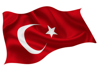 トルコ　 国旗　世界　アイコン