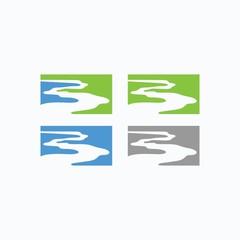 Fototapeta premium River Logo Images, Stock Photos