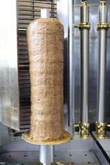 meat on the grill shawarma for kebab