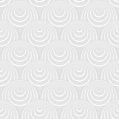 Seamless geometric pattern. Circle lines texture.