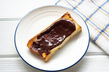 チョコレートトースト