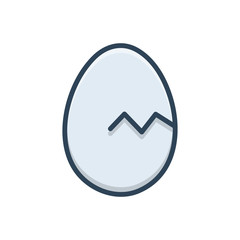 Color illustration icon for coming soon 