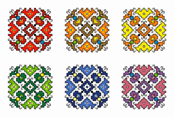 Bulgarian-folk-motif-shevitsa-set-of-6-colors-elements-pattern-0