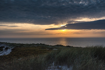 Sonnenuntergang am Strand