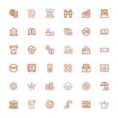 Editable 36 exchange icons for web and mobile