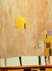 Oil painting, abstract drawing, handmade