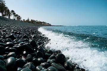 beach and sea