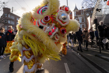 Fototapeta na wymiar chinese new year dragon