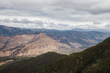Obraz premium view of Santa Ynez Mountains